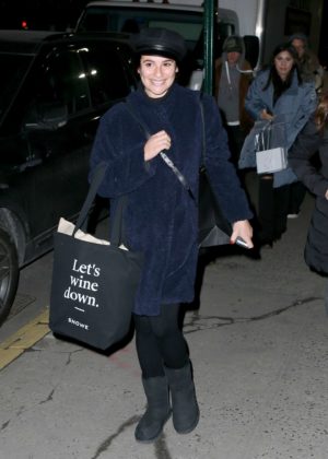 Lea Michele - Out shopping in Soho